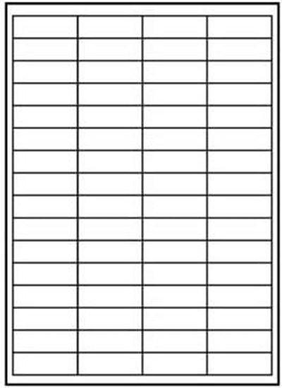 Picture of Logo Etykiety A4, matowe, biae, 10 szt.