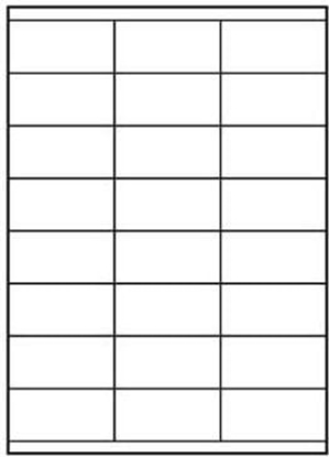 Attēls no Logo Etykiety A4, matowe, biae, 25 szt.