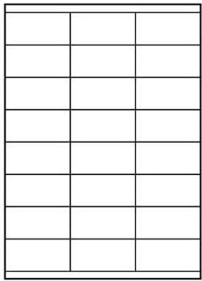 Picture of Logo Etykiety A4, matowe, biae, 25 szt.