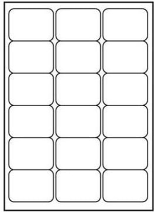 Attēls no Logo Etykiety A4, matowe, biae, 25 szt.