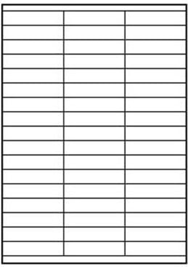 Picture of Logo Etykiety A4, matowe, biae, 25 szt.