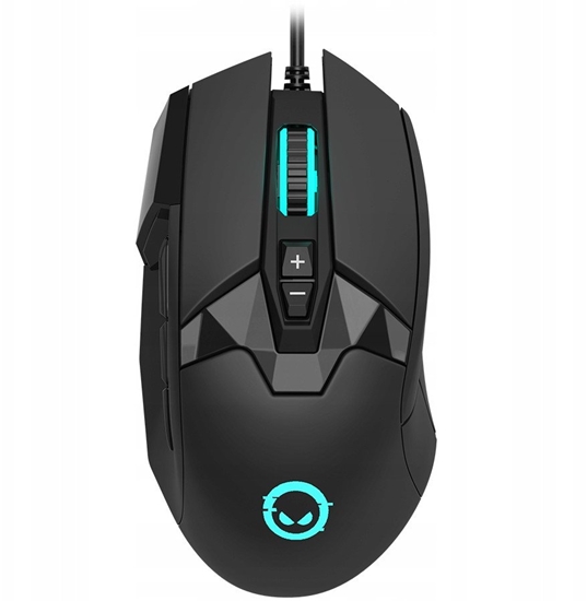 Изображение LORGAR Stricter 579  gaming mouse  9 programmable buttons  Pixart PMW3336 sensor  DPI up to 12 000  50 million clicks buttons lifespan  2 sw
