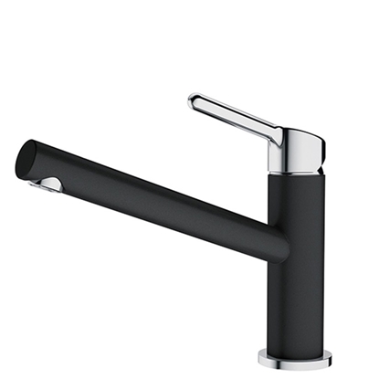 Изображение Maisītājs Franke Orbit Nero hromēts/onikss