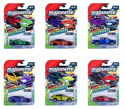 Изображение MAJORETTE POJAZDY MET ZMIENIAJ KOLOR 8CM MIX6 36