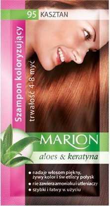 Изображение Marion Szampon koloryzujcy 4-8 my nr 95 kasztan 40 ml