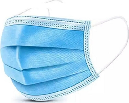 Attēls no maseczki ochronne 50 sztuk trzywarstwowe 3w