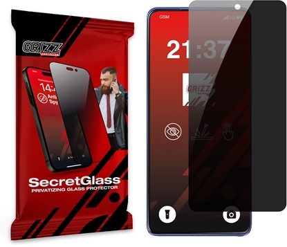 Изображение Matowe szko prywatyzujce GrizzGlass SecretGlass do Motorola Edge 60 Stylus