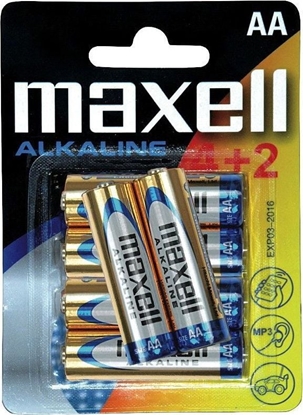 Attēls no Maxell Bateria AA / R6 6 szt.