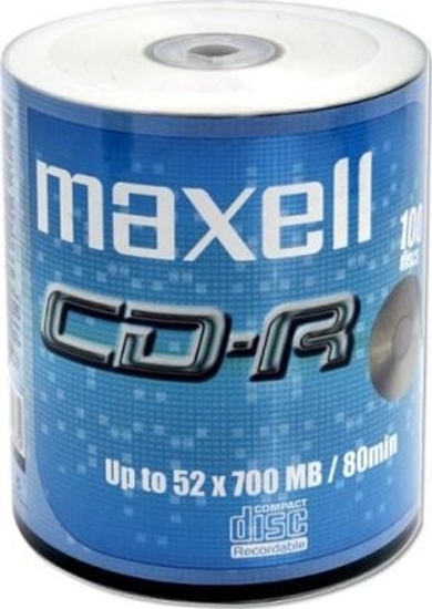 Изображение Maxell CD-R 700 MB 52x 100 sztuk (624037.02.CN)