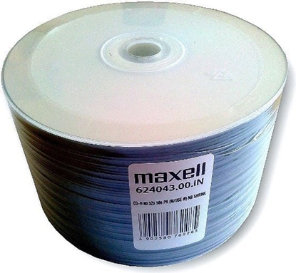 Attēls no Maxell CD-R 700 MB 52x 50 sztuk (624043.01)
