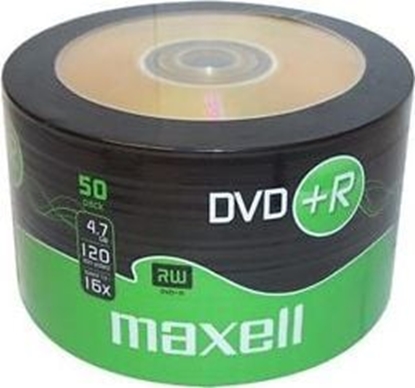 Attēls no Maxell DVD+R 4.7 GB 16x 50 sztuk (2757.36.30.TW)