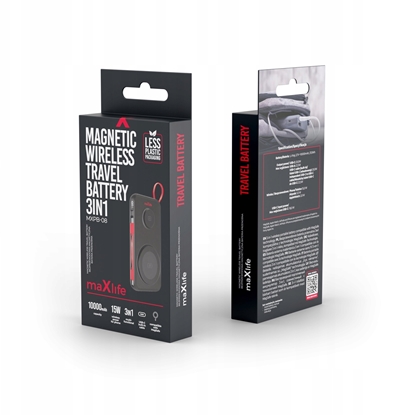 Изображение MaxLife  MXPB-08 Zewntrzna bateria do adowania 10000 mAh
