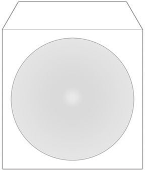 Изображение Mediarange CD Hüllen 50pcs Papier Flagwindow retail