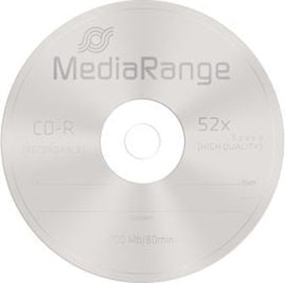Attēls no Mediarange CD-R 700MB  10pcs Slimcase 52x