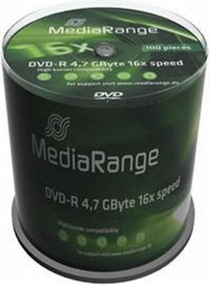 Picture of Mediarange DVD-R 4.7GB 100pcs Spindel 16x
