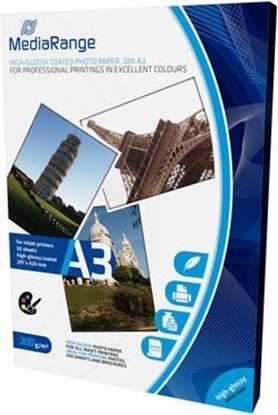 Picture of Mediarange Foto Papier hochglänzend A3 200g  50 Blatt