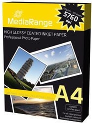 Изображение Mediarange Foto Papier hochglänzend A4 135g 100 Blatt