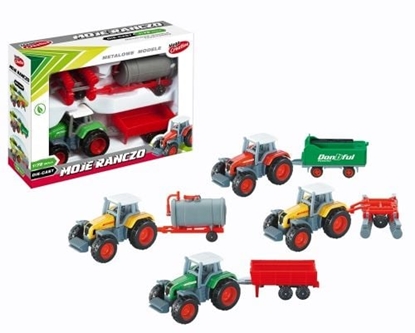 Изображение Mega Creative Traktor metalowy Moje Ranczo (245961)
