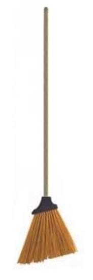 Изображение Mega Szczotka gospodarcza z drewnianym trzonem 120cm zielona - 32060