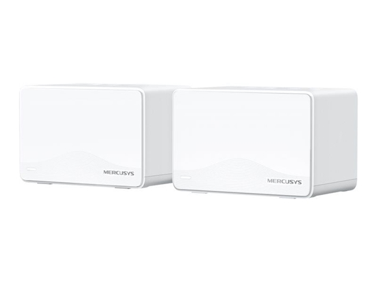 Picture of Mercusys BE3600 Whole Home Mesh Wi-Fi 7 System | Halo H25BE (2-pack) | 802.11ax | Ethernet LAN (RJ-45) ports 1 | Mesh Support Yes | MU-MiMO No | No mobile broadband