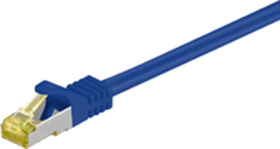 Picture of MicroConnect CAT 7 S/FTP RJ45 BLUE 0.50m (SFTP7005B)
