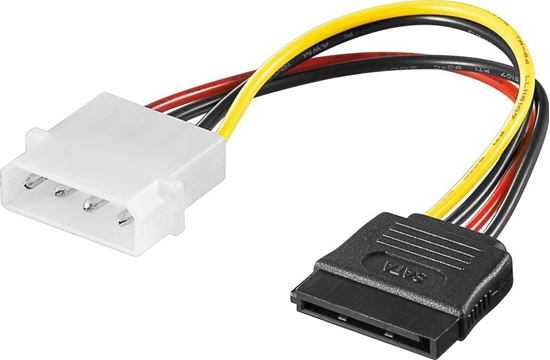 Picture of MicroConnect Molex - SATA, 0.2m, Wielokolorowy (PI01082)