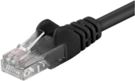 Изображение MicroConnect Patchcord U/UTP CAT5e, 25m, czarny (UTP525S)