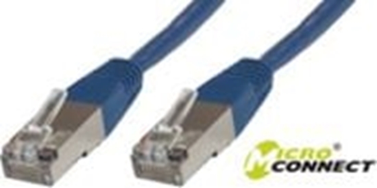 Picture of MicroConnect Patchcord, FTP, CAT6, 20m, niebieski (B-FTP620B)