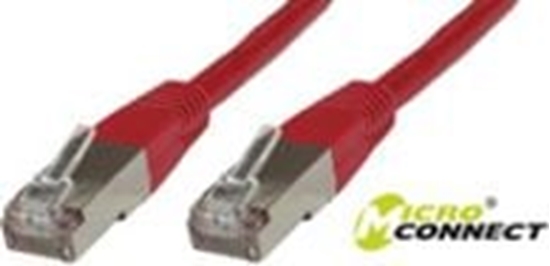 Picture of MicroConnect Patchcord, FTP, CAT6, 3m, czerwony (B-FTP603R)