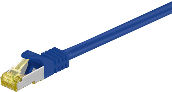 Picture of MicroConnect patchcord, S/FTP, Cat7, PiMF, 3m, niebieski (SFTP703B)