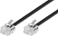 Изображение MicroConnect RJ-11/RJ-11 (M/M) 15m Czarny (MPK191)