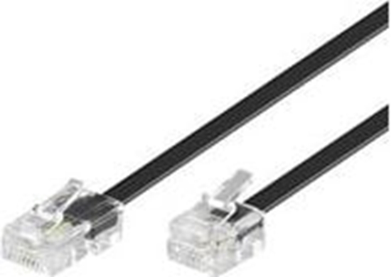 Picture of MicroConnect RJ-11/RJ-45 (M/M) 10m Czarny (MPK460S)