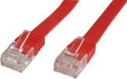 Picture of MicroConnect RJ-45/RJ-45 kat.6 1m Czerwony (V-UTP601R-FLAT)