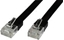Attēls no MicroConnect RJ-45/RJ-45 kat.6 2m Czarny (V-UTP602S-FLAT)