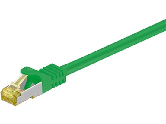 Picture of MicroConnect S/FTP CAT7 2m Green LSZH - SFTP702G