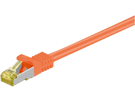 Picture of MicroConnect S/FTP CAT7 3m Orange LSZH - SFTP703O