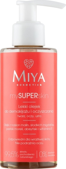 Изображение Miya Lekki olejek do demakijau i oczyszczania twarzy My Super Skin 140ml