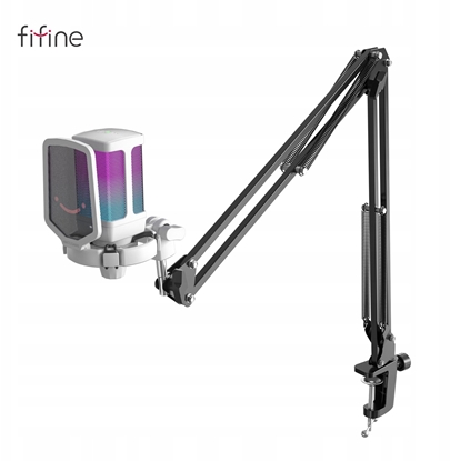 Изображение Mikrofon Fifine Mikrofon pojemnociowy studyjny Q6TW USB biay