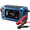 Picture of Mikroprocesorowa ładowarka 12V 15A | Prostownik z funkcją naprawy i podtrzymania zasilania podczas wymiany akumulatora | do AGM GEL LiFePO4 |   LCD 