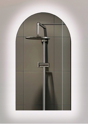 Изображение MIRR MASTERJERO WITH LIGHT LED SEMI-OVAL