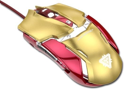 Изображение Mysz E-Blue Iron Man Armor  (EMS610GOAA-EU)