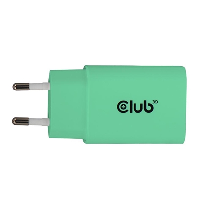 Изображение MOBILE CHARGER WALL USB-C/2PK 30W GREEN CAC-3024 CLUB3D