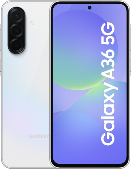 Изображение MOBILE PHONE GALAXY A36 5G/128GB WHITE SM-A366B SAMSUNG