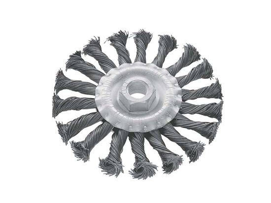 Picture of Modeco Szczotka druciana tarczowa do szlifierki stalowa 115mm - MN-69-112