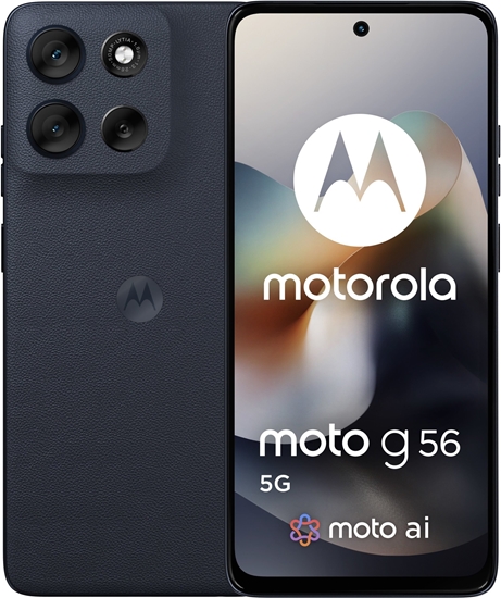 Изображение Smartfon Motorola Moto G56 5G 8/256GB Czarny (PB7Y0030PL)