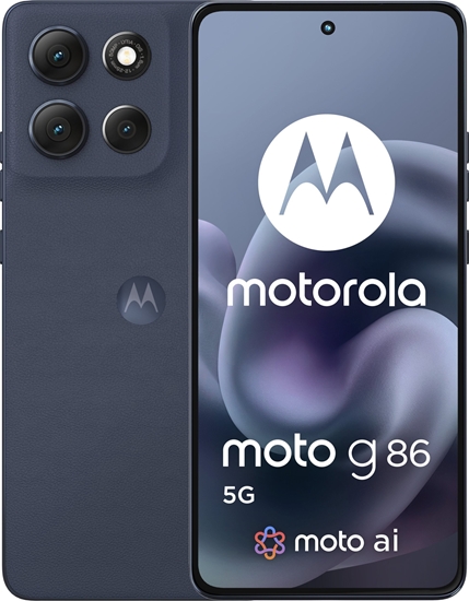 Изображение Motorola Moto G86 5G Smartphone 8GB / 256GB Dark Blue