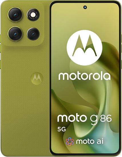 Изображение Motorola Moto G86 5G Smartphone 8GB / 256GB Green