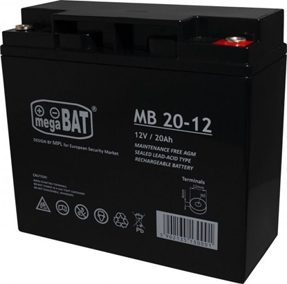 Picture of MPL Power Akumulator VRLA MB 20-12 (180/75/166mm)