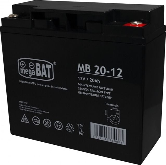 Picture of MPL Power Akumulator VRLA MB 20-12 (180/75/166mm)