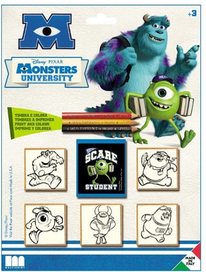 Изображение Multiprint MULTIPRINT Piecztki Blister Monster U. - 5878